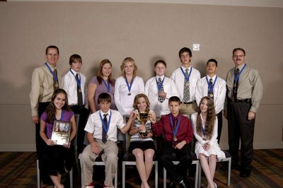Mogollon Jr. High School Won Top Oral Hearing Prize at Project Citizen State Showcase